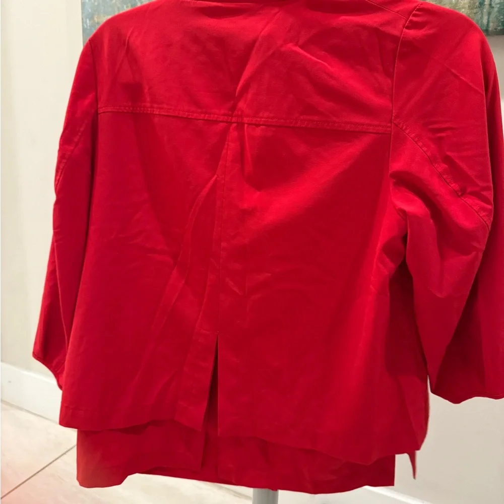 Red Zip-Up Jacket - Picture 2 of 3